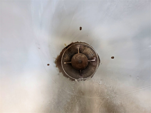 Peabody Tectank Lime Storage Silo, 12' X 45' H, 3700 Cu.ft.)